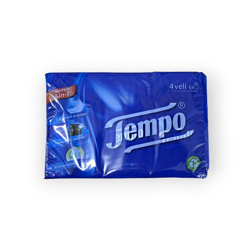 Picture of TEMPO HANKY CLASSIC SINGLE 6PCS